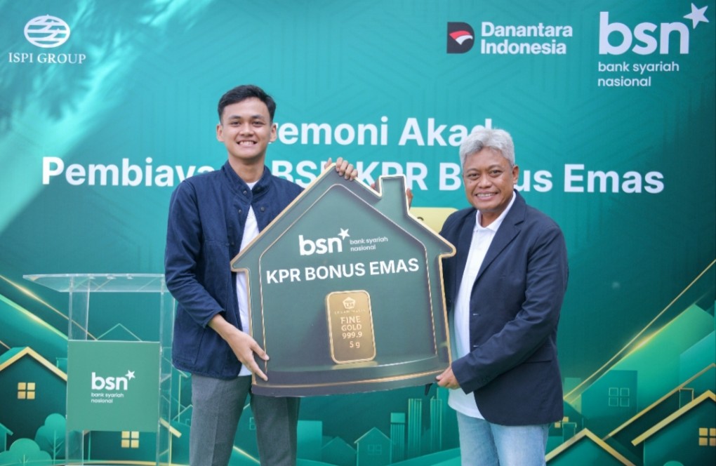 KPR Bonus Emas Bank BSN Tawarkan Nilai Tambah bagi Nasabah 