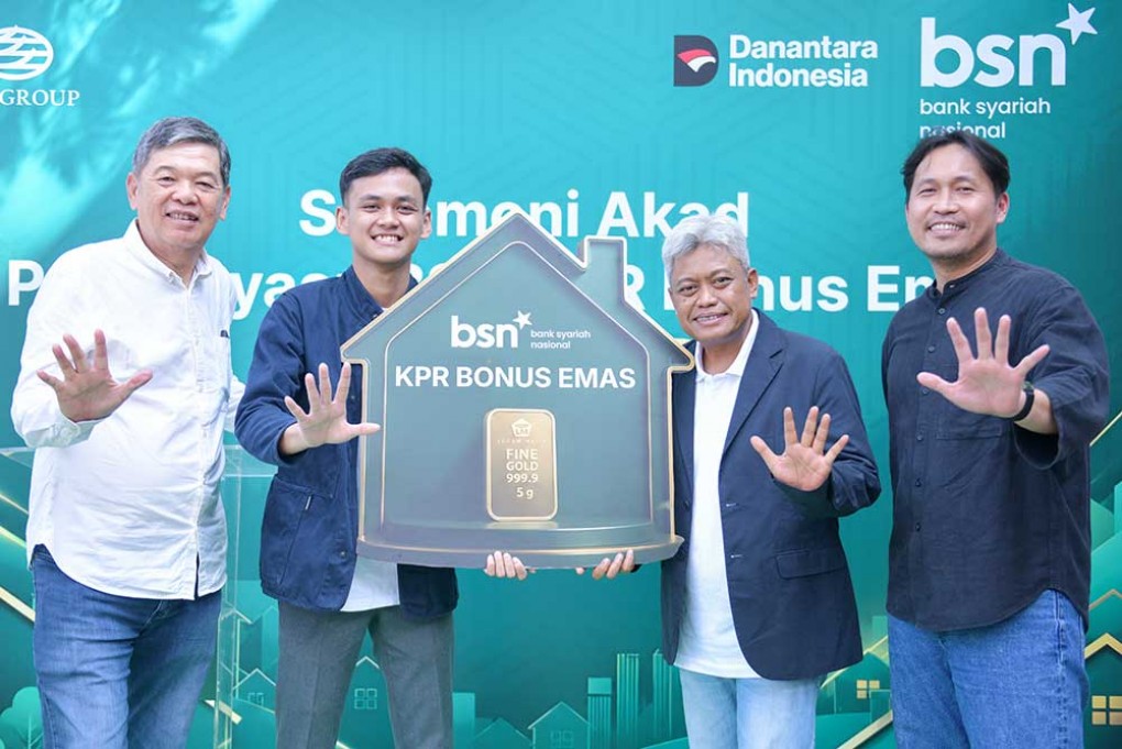 KPR Bonus Emas Bank BSN Tawarkan Nilai Tambah bagi Nasabah