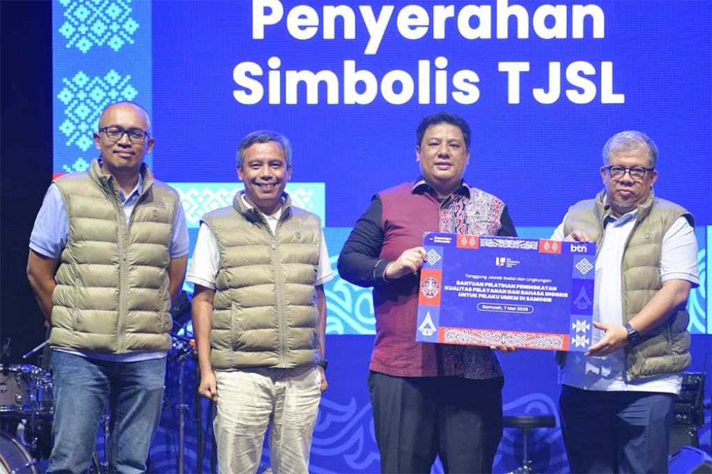 BTN Berikan Pelatihan Bahasa Inggris dan Hospitality untuk UMKM Samosir Naik Kelas