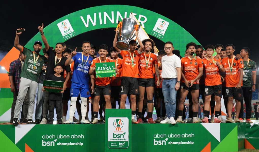 BSN Championship 2026 Dorong Talenta Sepak Bola dan UMKM di Aceh