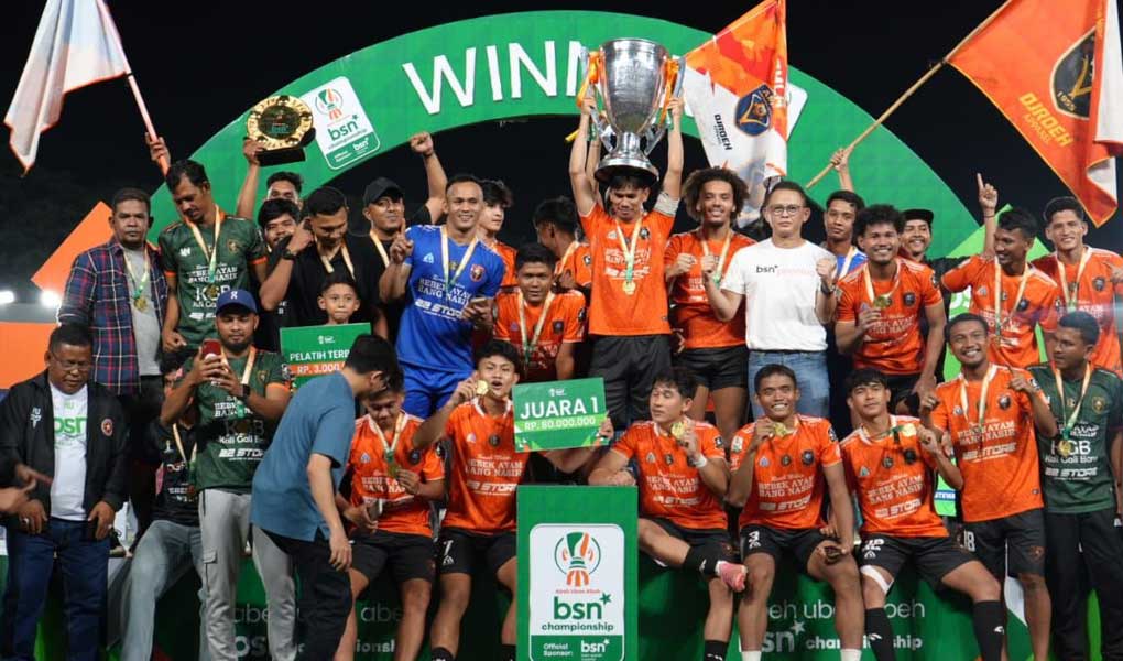 BSN Championship 2026 Dorong Talenta Sepak Bola dan UMKM di Aceh