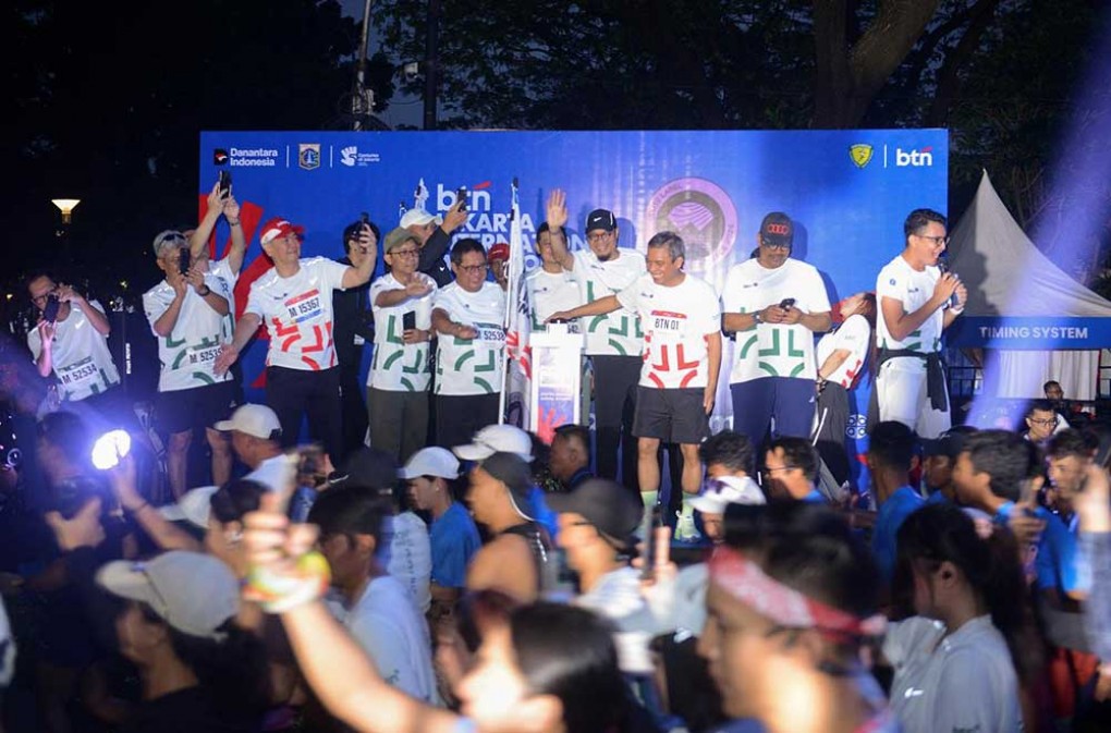 Ribuan Pelari Meriahkan BSN 5K di BTN Jakarta International Marathon 2026