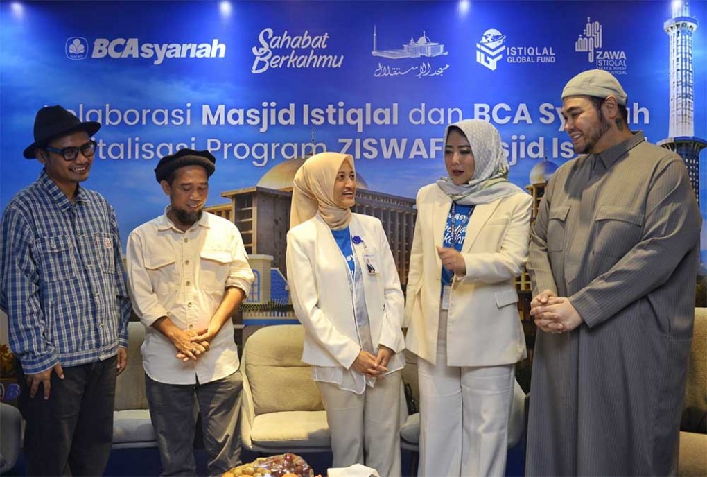 BCA Syariah Sinergi Dengan Masjid Istqlal, Program #BSyaInfaaq
