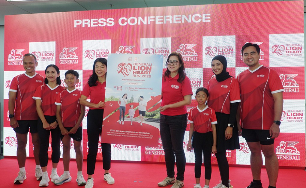Generali Indonesia Gelar Generali Lion Heart Run 2026 Dorong Gaya Hidup Sehat Usia Dini 