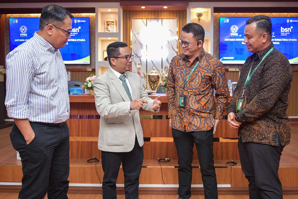 Sinergi Bank BSN dan UMSU Bangun Ekosistem Perbankan Syariah Terintegrasi di Kampus