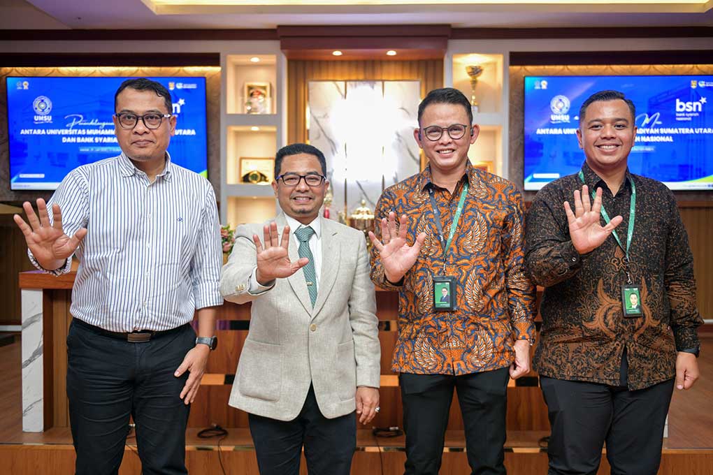 Sinergi Bank BSN dan UMSU Bangun Ekosistem Perbankan Syariah Terintegrasi di Kampus