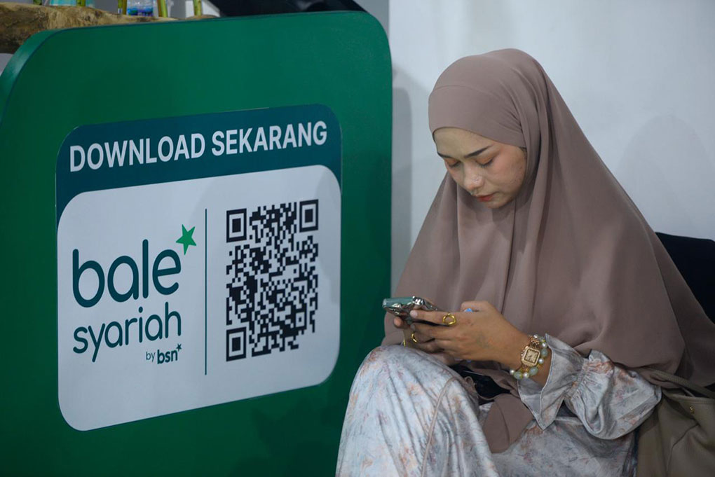 Perluas Ekosistem Syariah, Bank BSN Hadir di Abaya Pavilion