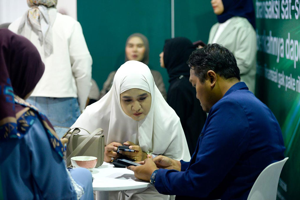Perluas Ekosistem Syariah, Bank BSN Hadir di Abaya Pavilion