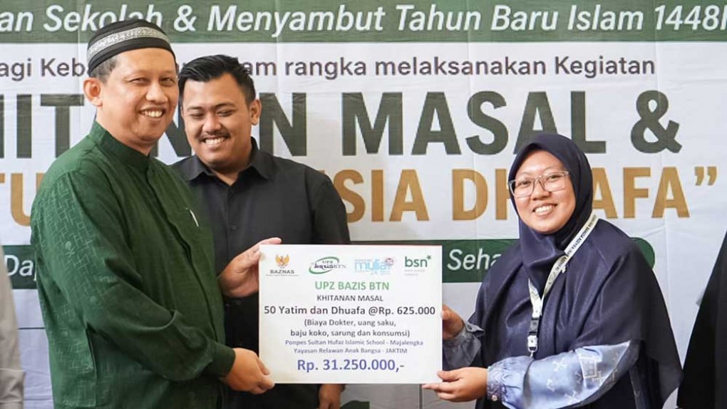 Dukung Gernas PPATK, Bank BSN Gelar Khitanan Massal