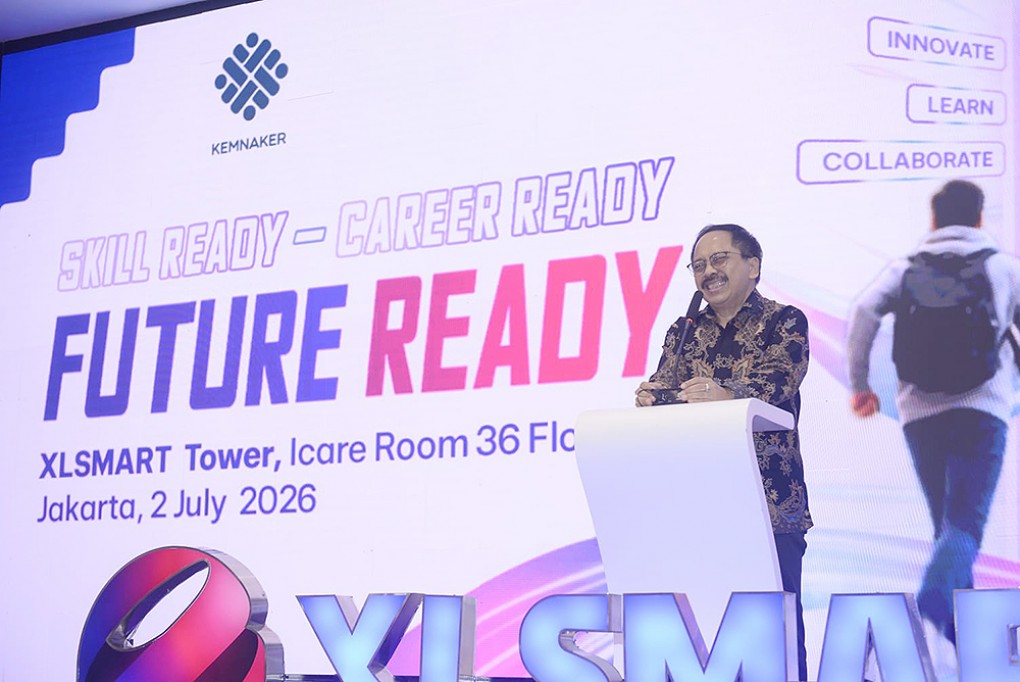 XLSMART Gandeng Kementerian Ketenagakerjaan Memberikan Akses Kerja Bagi Talenta Digital Indonesia