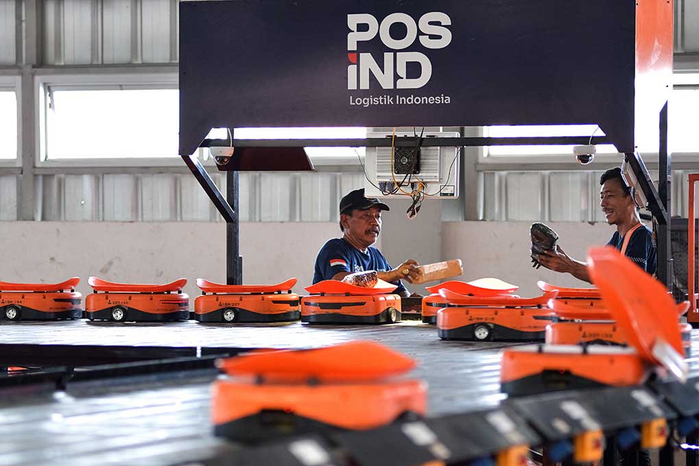 Pos Indonesia Andalkan Robot Sortir untuk Tingkatkan Efisiensi Distribusi Paket