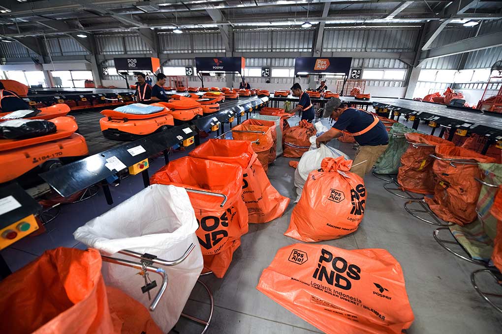 Pos Indonesia Andalkan Robot Sortir untuk Tingkatkan Efisiensi Distribusi Paket