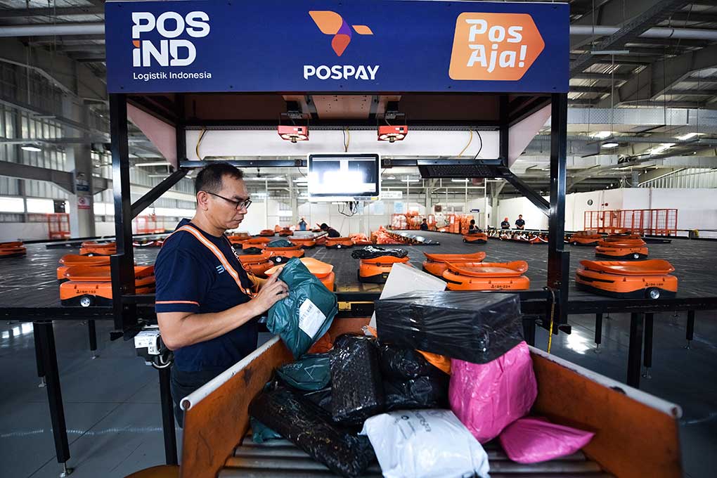 Pos Indonesia Andalkan Robot Sortir untuk Tingkatkan Efisiensi Distribusi Paket