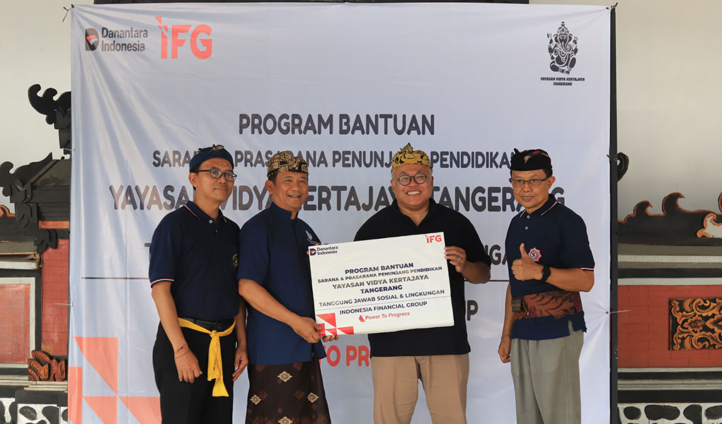 IFG Renovasi Ruang Belajar dan Perangkat Sekolah Bagi 258 Siswa Yayasan Vidya Kertajaya