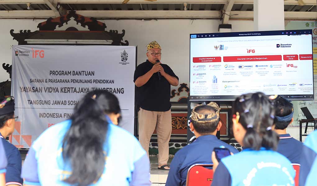 IFG Renovasi Ruang Belajar dan Perangkat Sekolah Bagi 258 Siswa Yayasan Vidya Kertajaya
