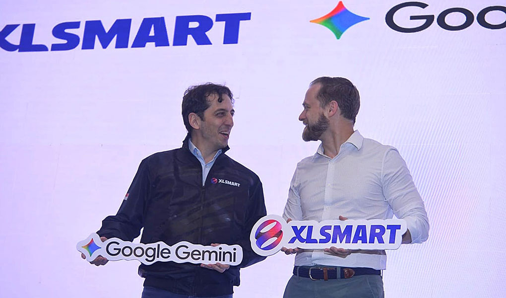 Kolaborasi XLSmart dengan GOOGLE Gemini hadirkan produktivitas digital sehari hari. 