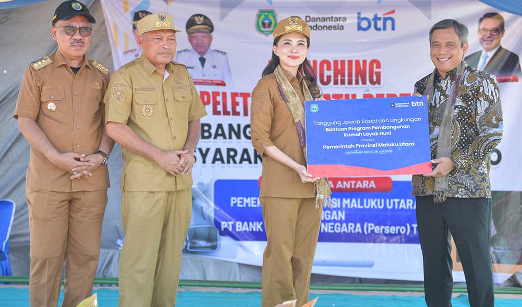 BTN Bangun Harapan Baru di Maluku Utara, Hadirkan Rumah Layak Huni untuk Masyarakat