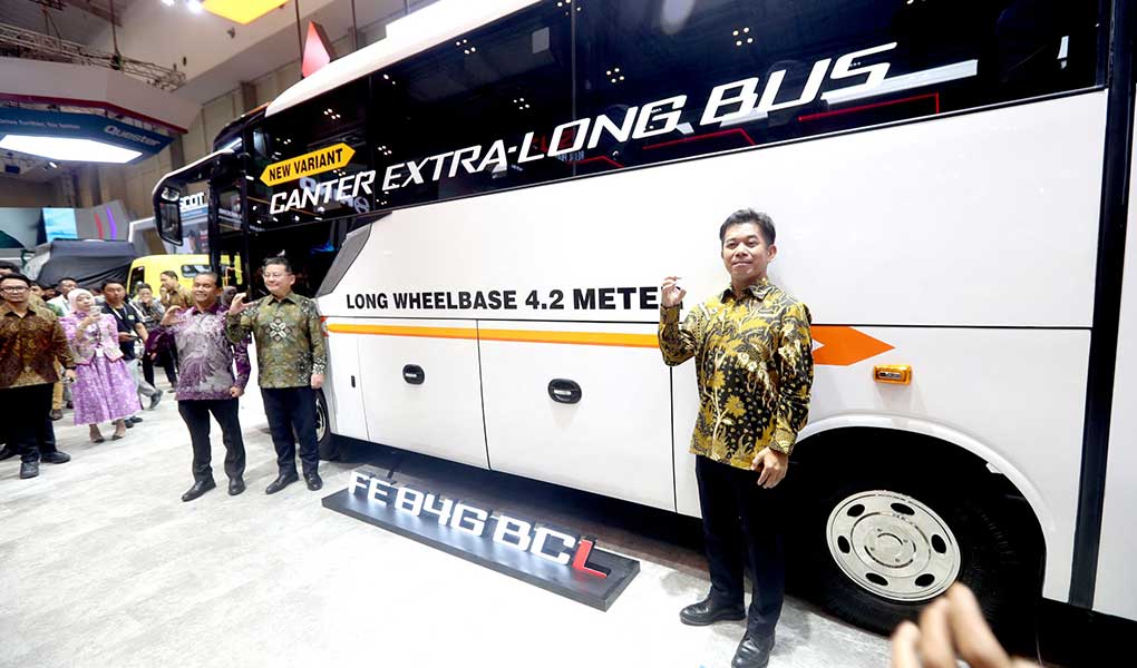 Mitsubishi Fuso Luncurkan Canter Extra Long Bus