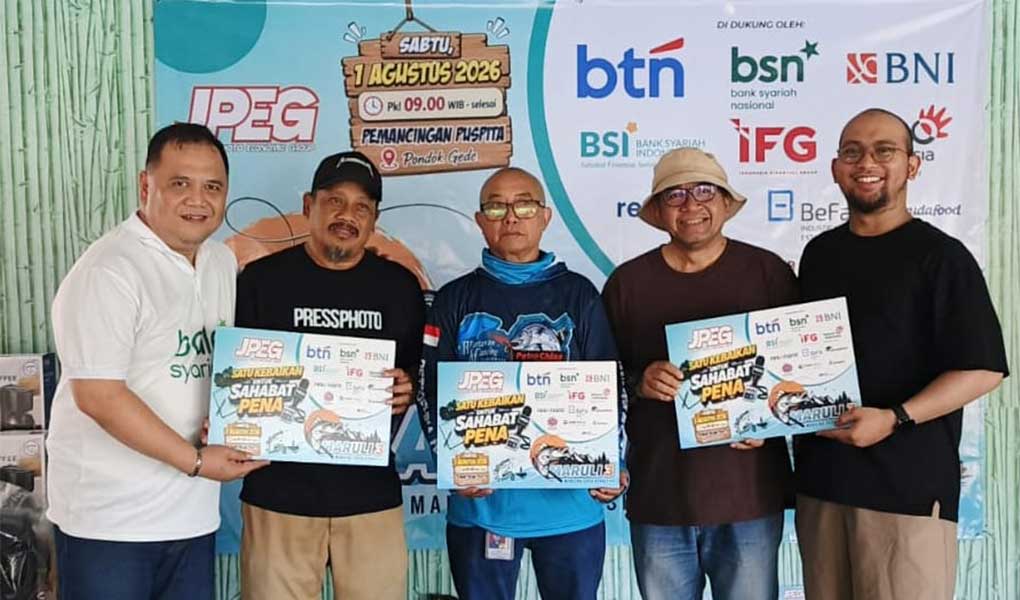 Adu Jitu di Balik Lensa dan Joran, Wartawan Foto Siap Unjuk Gigi di Mancing Seru Sekali 