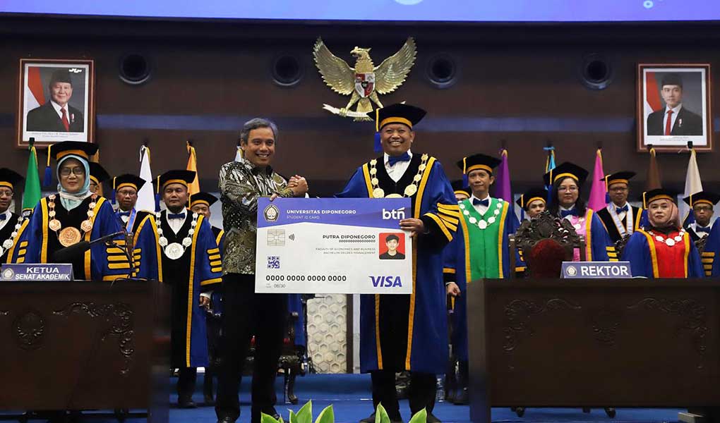 Transformasi Digital Kampus, Bersama Danantara, BTN luncurkan KTM Co-Branding untuk 17.000 Mahasiswa Baru Universitas Diponegoro