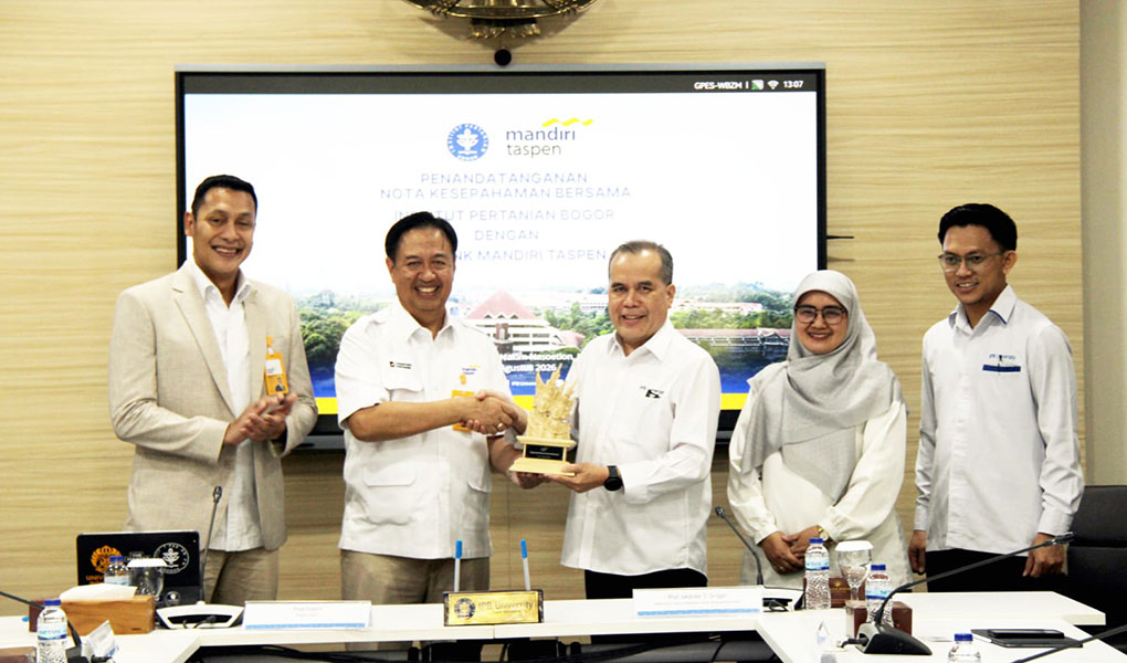 Perkuat Literasi Keuangan dan Pengembangan SDM, Bank Mandiri Taspen Jalin MoU Dengan IPB University