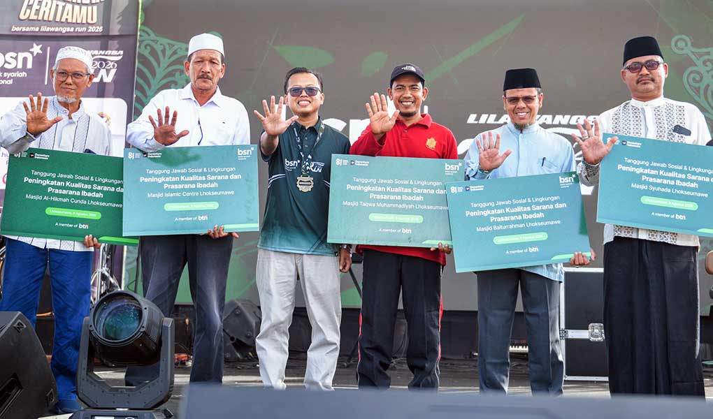 Sukses Hijaukan Lhokseumawe, BSN Tebar Kebaikan Lewat Lilawangsa Run 2026