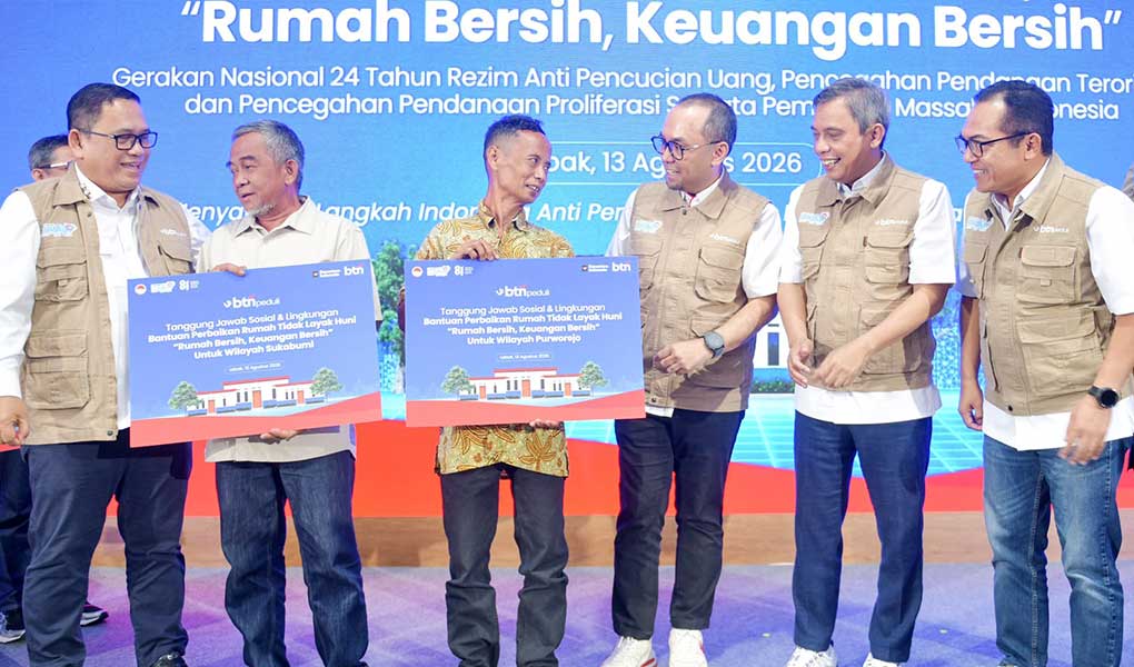 Sinergi BTN-PPATK Perbaiki RTLH