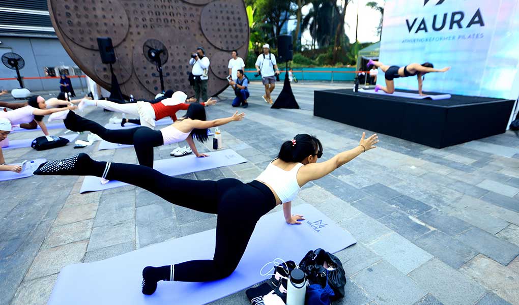 VAURA Menyatu dengan Energi Car Free Day Meriahkan Hari Kemerdekaan RI