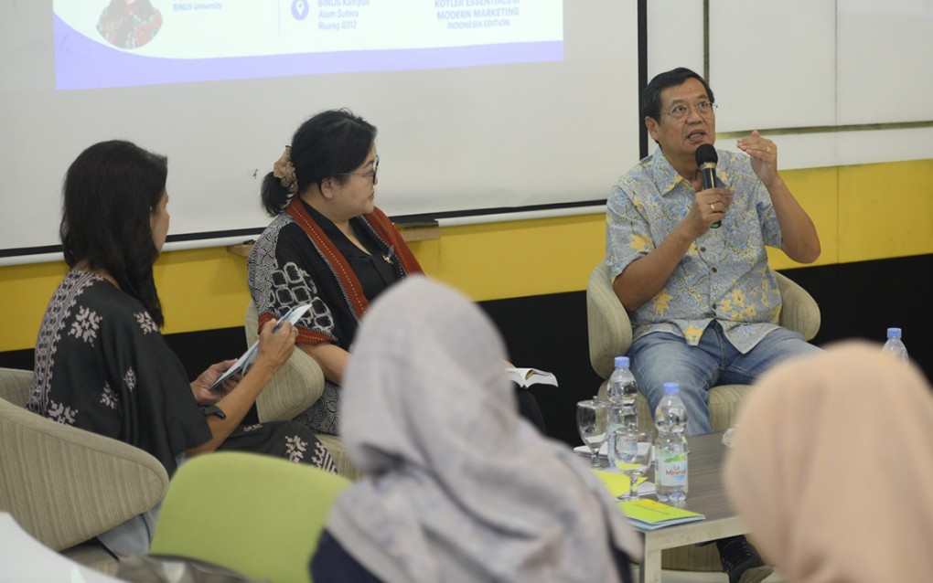 BINUS Online Jadi Contoh Kasus Sukses di Buku Kotler Indonesia Edition