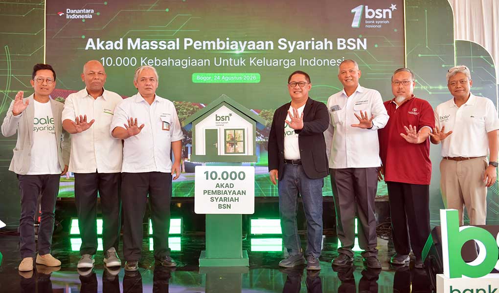 Bank BSN Cetak Sejarah, Akad 10.000 Dalam Sehari 