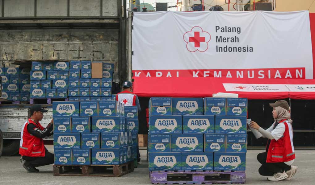 Danone Indonesia Bersama PMI Dukung Warga Terdampak Gempa NTT