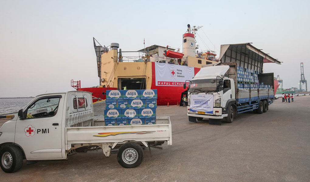 Danone Indonesia Bersama PMI Dukung Warga Terdampak Gempa NTT