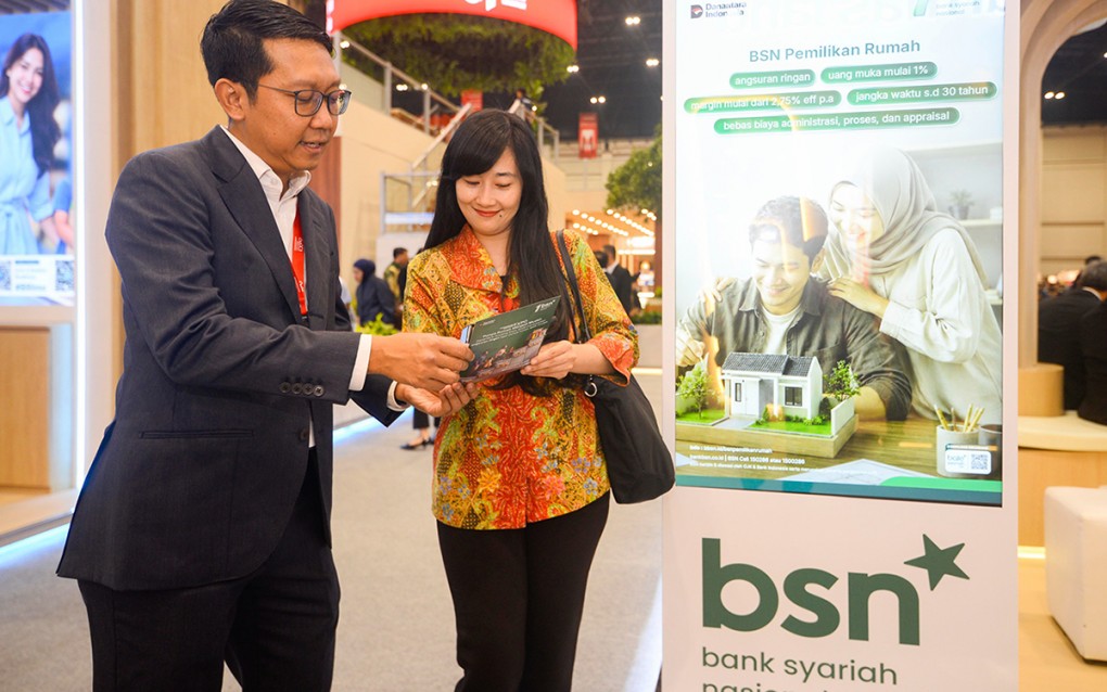 BANK BSN KOMPAK BERSAMA INDUK SERBU DANANTARA HOUSING EXPO 