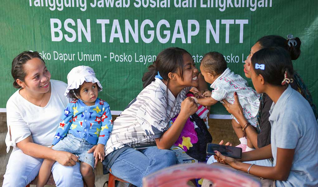 Bank BSN Perkuat Kepedulian Kemanusiaan bagi Korban Gempa NTT