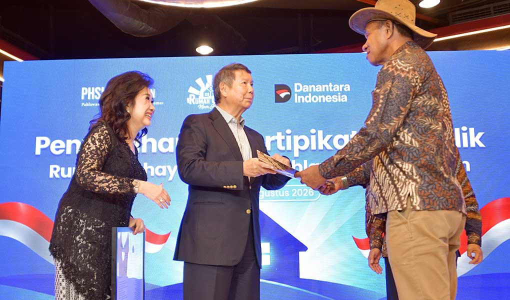 BTN dan PHSI Serahkan Rumah Bagi 30 Pahlawan Bangsa
