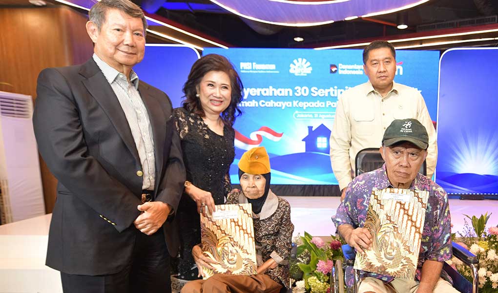 BTN dan PHSI Serahkan Rumah Bagi 30 Pahlawan Bangsa