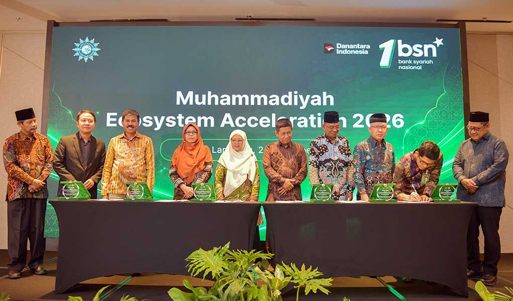 Bank BSN Serbu Ekosistem Syariah Muhammadiyah di Lampung
