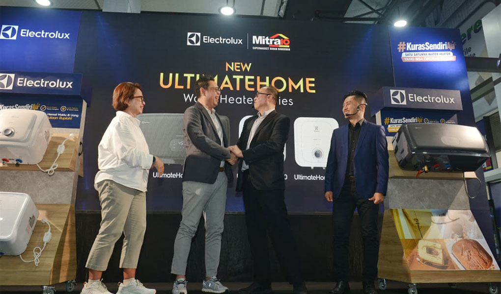 Anti Kerak dan Bakteri Tangki, Electrolux Luncurkan UltimateHome Water Heater Series