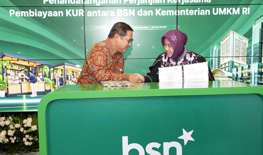 Sah. Usai Teken Kerjasama Dengan Kementerian UMKM, BSN Resmi Salurkan KUR