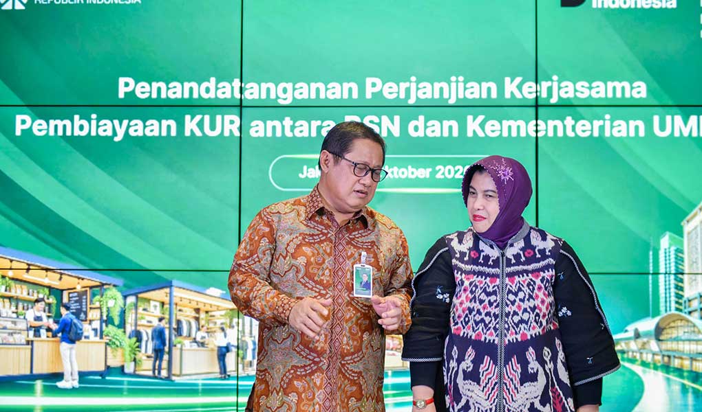 Sah. Usai Teken Kerjasama Dengan Kementerian UMKM, BSN Resmi Salurkan KUR