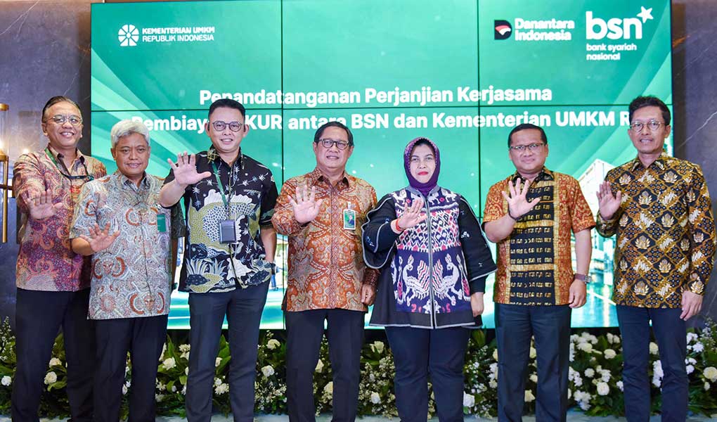 Sah. Usai Teken Kerjasama Dengan Kementerian UMKM, BSN Resmi Salurkan KUR