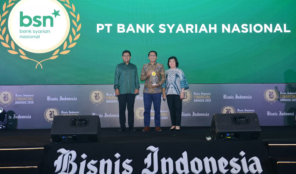 Kinerja Melesat, Bank BSN Sabet Penghargaan Champion of Growth BIFA 2026