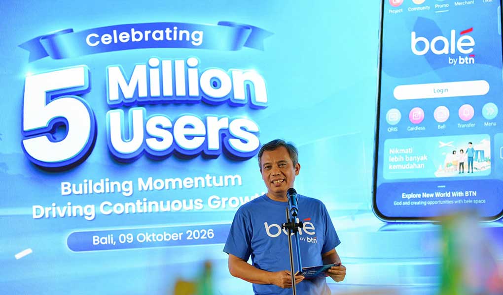 Balé by BTN Tembus 5 Juta Pengguna, Perkuat Transformasi Digital BTN