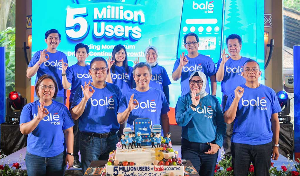 Balé by BTN Tembus 5 Juta Pengguna, Perkuat Transformasi Digital BTN