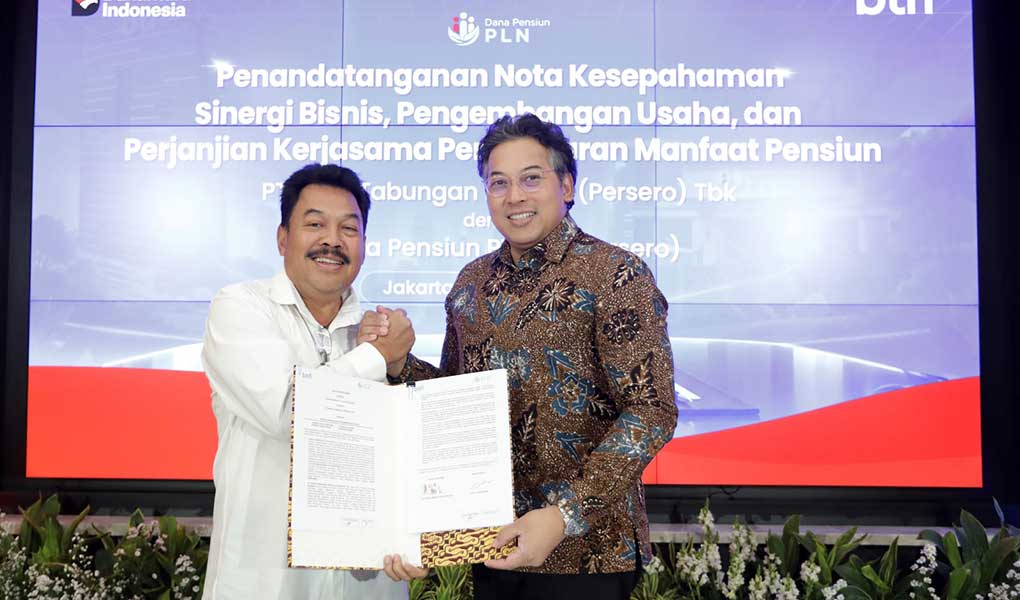 BTN dan Dana Pensiun PLN Perkuat Sinergi Bisnis