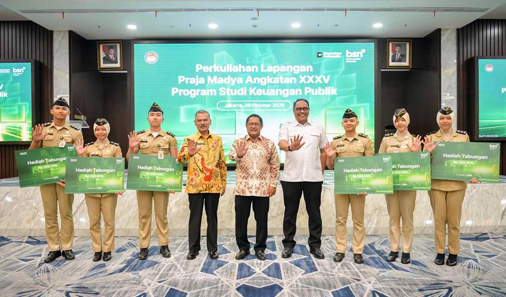 Sinergi Pendidikan dan Perbankan, Bank BSN Sambut Kunjungan Praja Madya IPDN