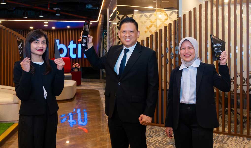 Transformasi Digital Diakui Dunia, BTN Sabet Empat Penghargaan Internasional di Singapura