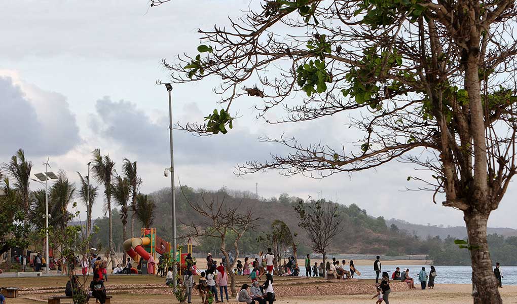 Indahnya Kawasan Kuta Mandalika Lombok