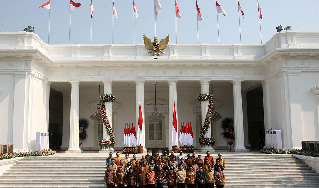 Presiden Jokowi Umumkan Kabinet Indonesia Maju