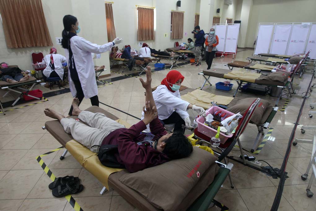 PMI Mengajak Masyarakat Donorkan Darahnya 
